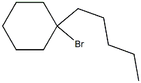 Pentylcyclohexyl bromide Struktur