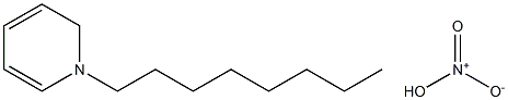 1-octylpyridine nitrate Struktur