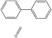 Biphenyl forMaldehyde Struktur