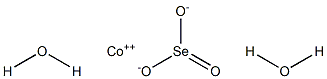 Cobalt(II) selenite dihydrate Struktur