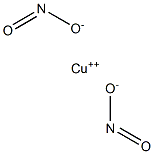 Copper(II) nitrite Struktur