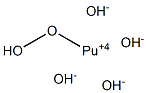 Dioxyplutonium(V) hydroxide Struktur