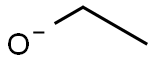 Ethanolate Struktur