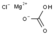 Magnesium bicarbonate chloride Struktur