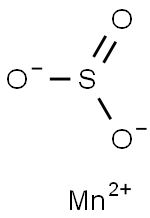 Manganese(II) sulfite Struktur