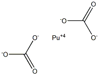 Plutonium(IV) carbonate Struktur