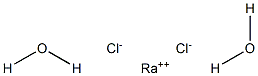 Radium chloride dihydrate Struktur