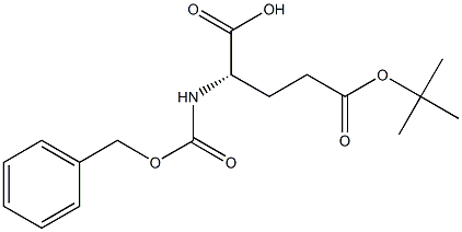 Benzyloxycarbonyl-L-glutamic acid-5-tert-butyl ester Struktur