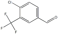 4-chloro-3-trifluoromethylbenzaldehyde Struktur