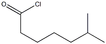 Isooctanoyl chloride Struktur