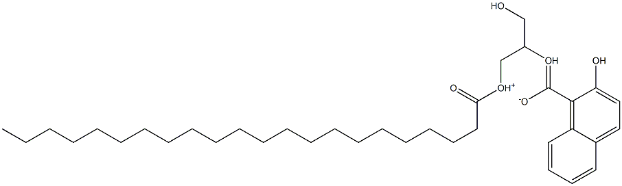 BEPHENINIUMHYDROXYNAPHTHATE Struktur