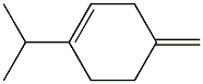 4-Methylene-1-isopropylcyclohexene. Struktur