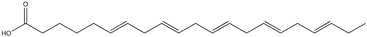 6,9,12,15,18-heneicosapentaenoic acid Struktur