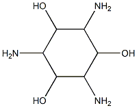 1,3,5-triamino-2,4,6-trihydroxycyclohexane Struktur