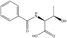 benzoylthreonine Struktur