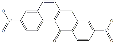 3,9-DINITROBENZANTHRONE Struktur