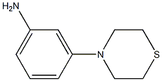 3-(THIOMORPHOLIN-4-YL)PHENYLAMINE Struktur