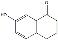 7-hydroxytetralin-1-one Struktur