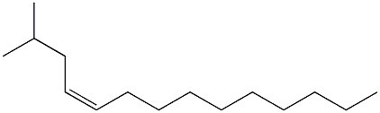 (Z)-2-methyltetradec-4-ene Struktur