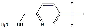 (5-Trifluoromethyl-pyridin-2-ylmethyl)-hydrazine Struktur