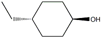 4-ethyl cyclohexanol (trans 95%) Struktur