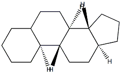 (8S,9R,10S,13S,14R)-2,3,4,5,6,7,8,9,10,11,12,13,14,15,16,17-hexadecahydro-1H-cyclopenta[a]phenanthrene Struktur