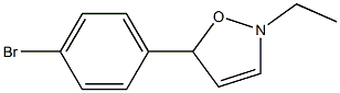 Ethyl 5-(4-Bromophenyl)isoxazole- Struktur