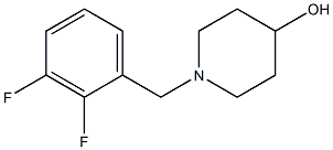 1-(2,3-difluorobenzyl)piperidin-4-ol Struktur