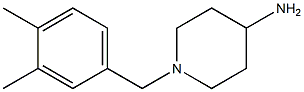 1-(3,4-dimethylbenzyl)piperidin-4-amine Struktur