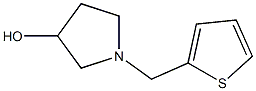 1-(thiophen-2-ylmethyl)pyrrolidin-3-ol Struktur