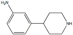 3-piperidin-4-ylaniline Struktur