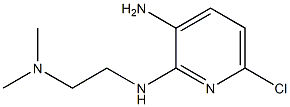 6-chloro-N2-[2-(dimethylamino)ethyl]pyridine-2,3-diamine Struktur