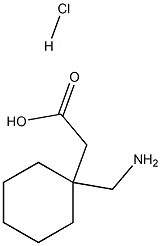 1-Amino Methy, 1-Cyclohexane Acetic
Acid HCL Struktur