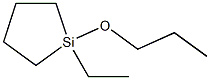 1-ethyl-1-propoxy-silolane Struktur