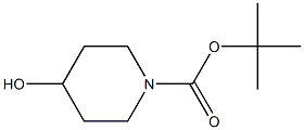 1-BOC-4-HYDROXYPIPERDINE Struktur