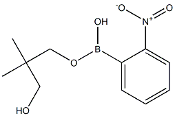 2-NITROPHENYLBORONIC ACID NEOPENTYLGLYCOL ESTER Struktur