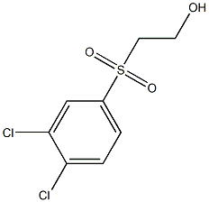 3,4-DICHLOROPHENYLSULFONYLETHANOL 98% Struktur