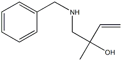 1-Benzylamino-2-methyl-but-3-en-2-ol Struktur