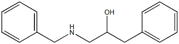 1-Benzylamino-3-phenyl-propan-2-ol Struktur