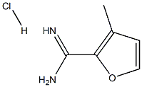 3-Methyl-furan-2-carboxamidine HCl Struktur