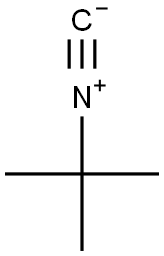 TERTIARY BUTYL ISONITRILE Struktur