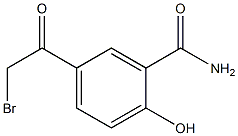 5-BROMACETYLSALICYLAMIDE Struktur