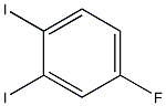 1-FLUORO-3,4-DIIODOBENZENE Struktur