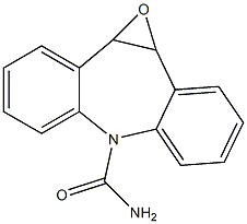 10, 11-Dihydro-10,11-Epoxy-5H-Dibenz(b,f) Azepine-5-Carboxamide Struktur