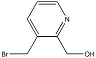 (3-(bromomethyl)pyridin-2-yl)methanol Struktur