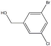 (3-bromo-5-chlorophenyl)methanol Struktur