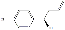 (R)-1-(4-chlorophenyl)but-3-en-1-ol Struktur