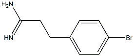 3-(4-bromophenyl)propanamidine Struktur