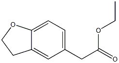 ethyl 2-(2,3-dihydrobenzofuran-5-yl)acetate Struktur