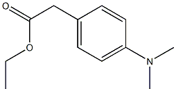 ethyl 2-(4-(dimethylamino)phenyl)acetate Struktur